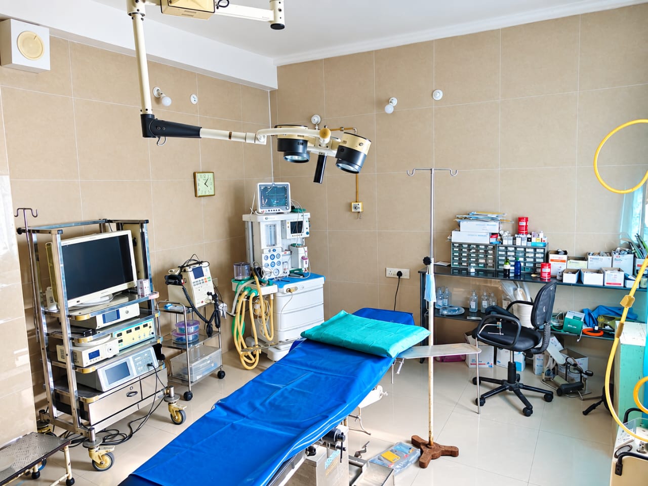 Major operation theatre at Shri Seva Hospital
