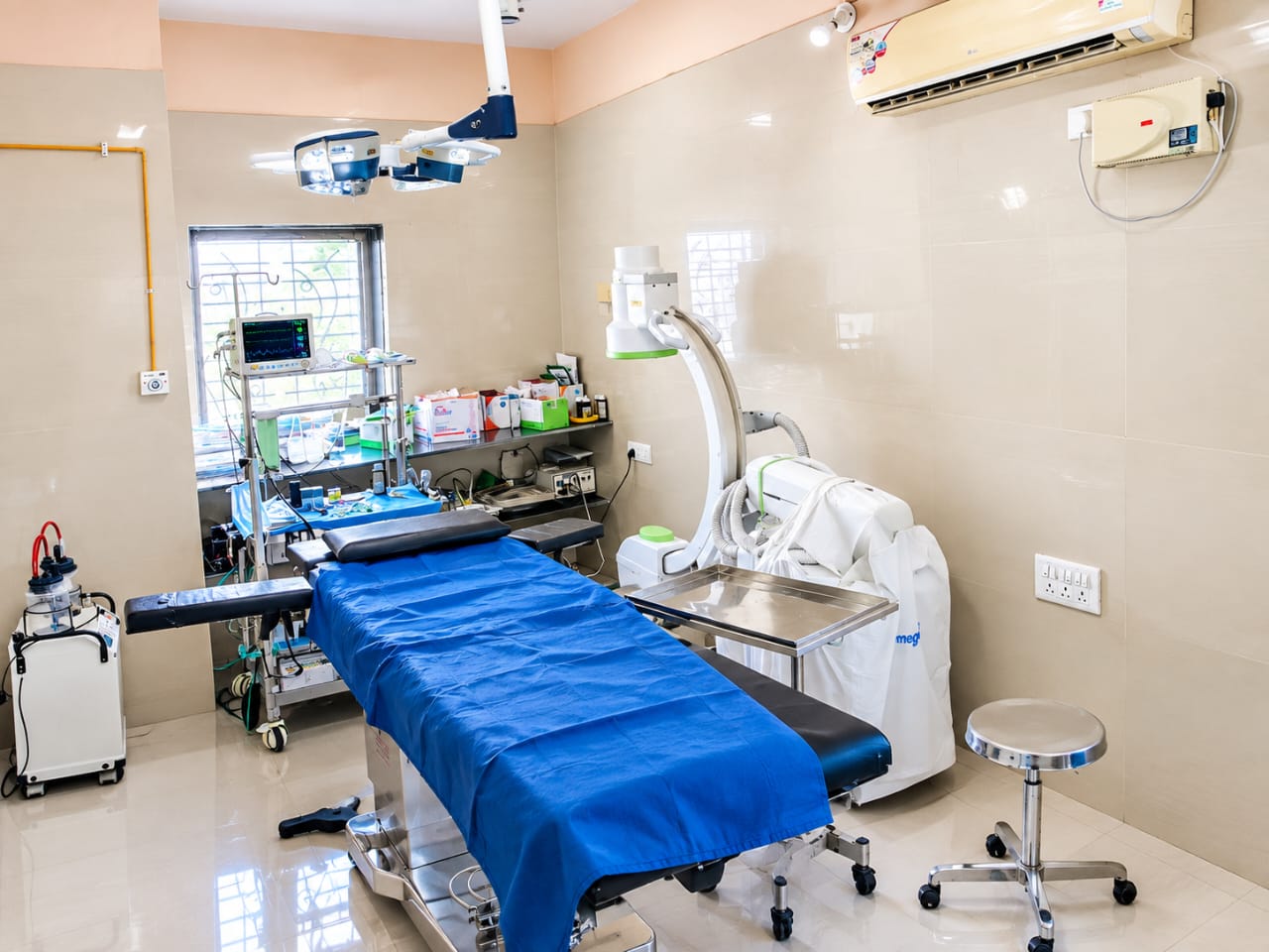 Minor operation theatre at Shri Seva Hospital